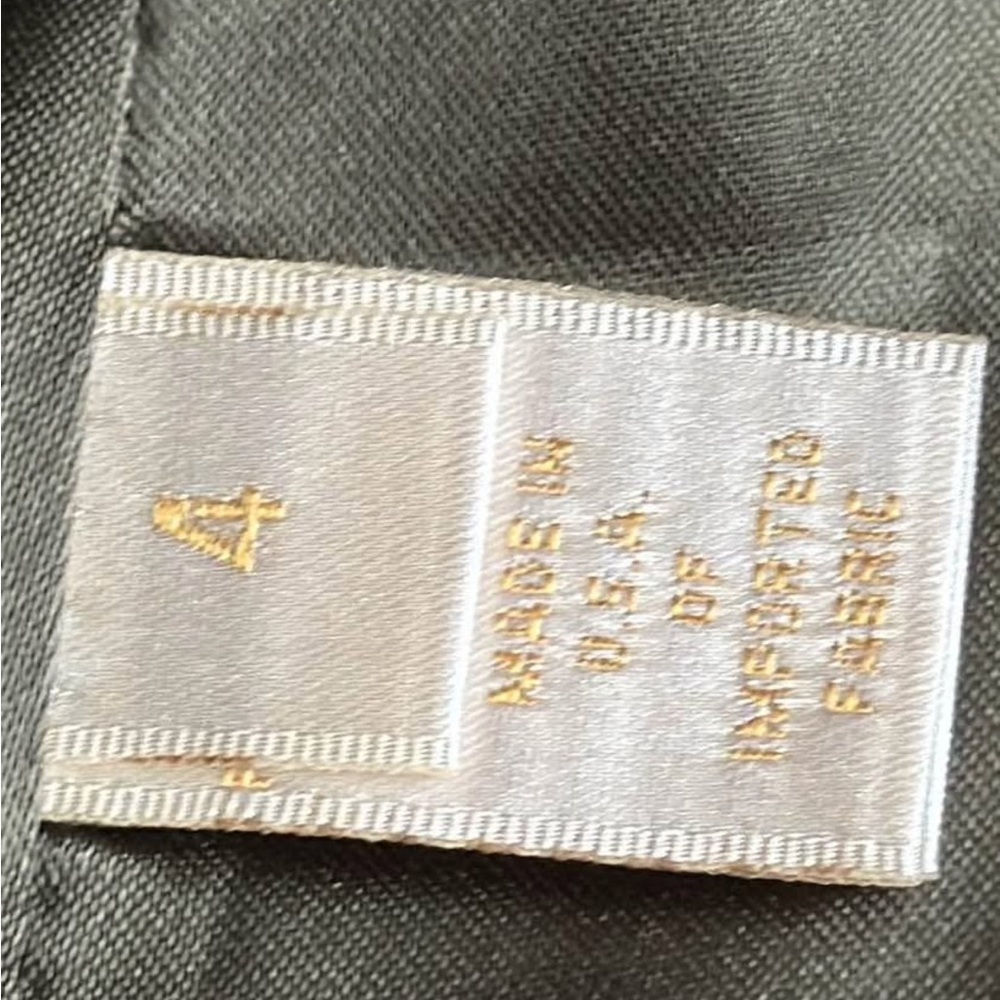 Fleurette olive Women's Coat - Picture 4 of 12